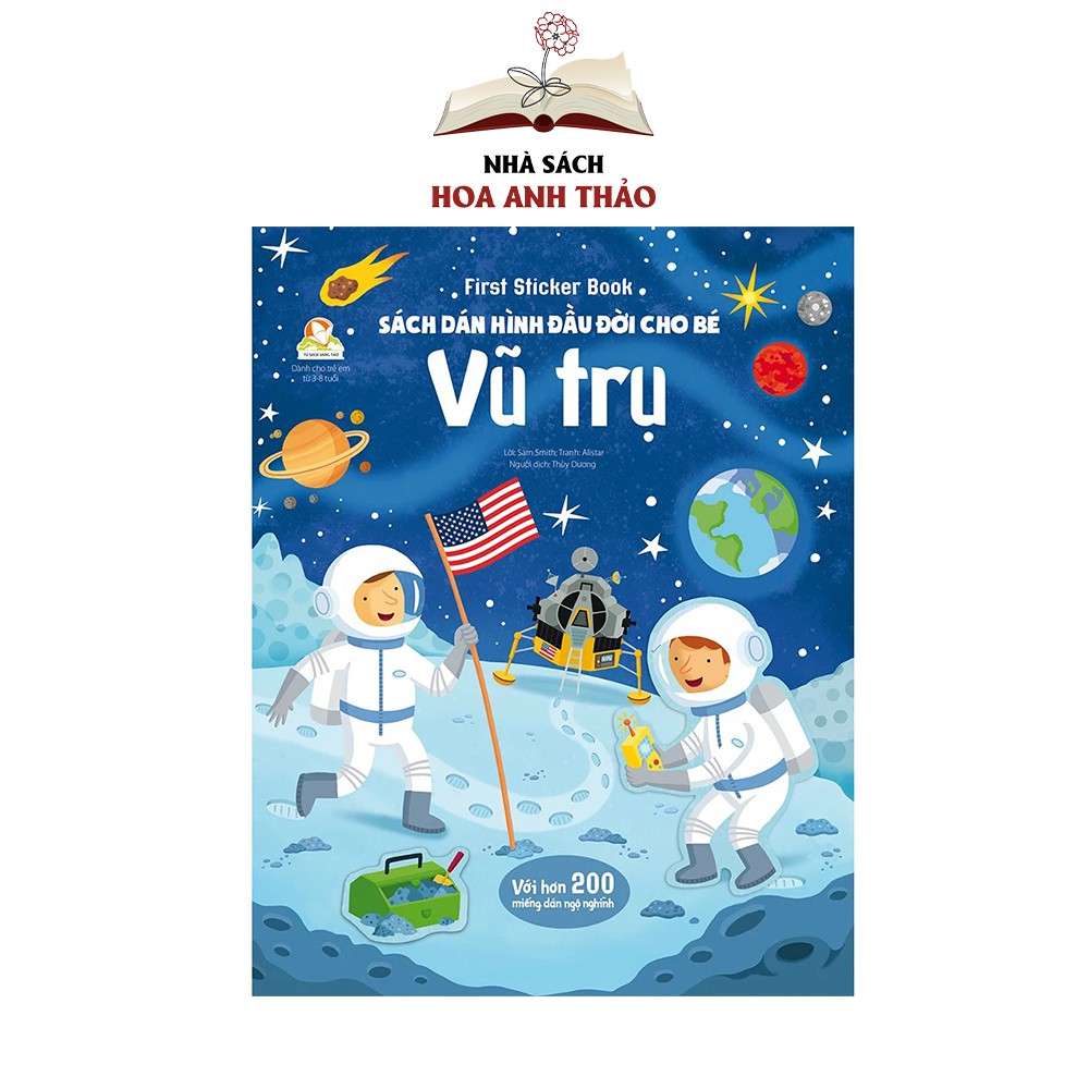 Sách - First sticker book Sách dán hình đầu đời cho bé