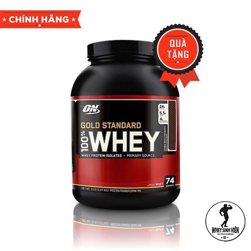 Sữa tăng cơ Whey Protein ON Gold Standard 100% Whey 5Lbs, (76 servings)