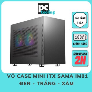 [Mã 12ELSALE hoàn 7% đơn 300K] Vỏ case SAMA IM01 Mini ITX – thể tích 18,9 Lít