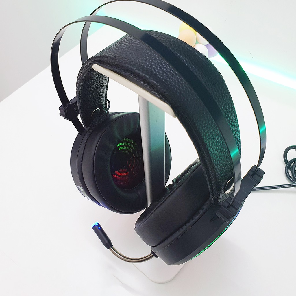 Tai nghe gaming, tai nghe chụp tai chơi game có dây E-Dra EH412 Pro - Bass to - Led RGB - Âm thanh giả lập 7.1