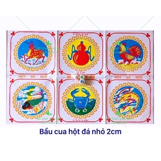 bầu cua hột đá - combo lớn và nhỏ