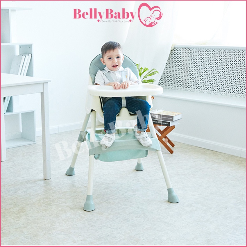 Ghế Ăn Dặm Umoo - Belly Baby Full Phụ Kiện Dành Cho Bé - Full Phụ Kiện (Model BB102)