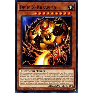 Thẻ bài Yugioh - TCG - Deus X-Krawler / DANE-EN019'