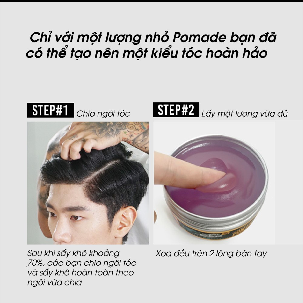 [Mã INCU50 giảm 50k đơn 250k] Pomade vuốt tóc DASHU Incredible Shine 100ml