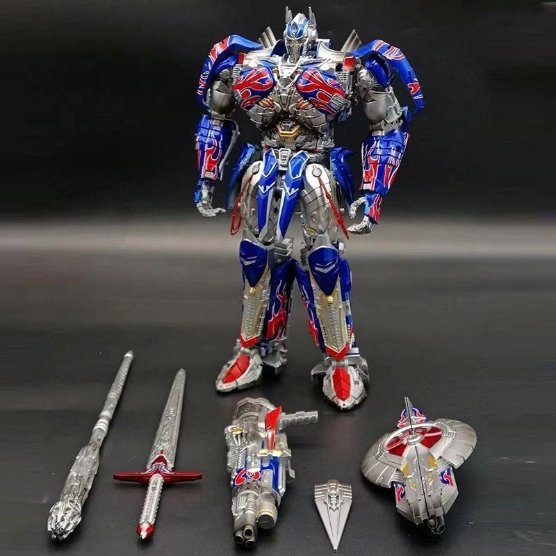 Sẵn kho Mô hình transformers robot biến hình Optimus prime TLK BS-03 bs03 bmb black mamba