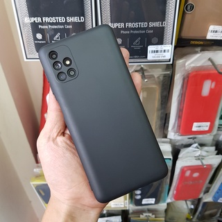 Samsung Galaxy M51 - Ốp silicon dẻo đen bảo vệ mặt lưng cho điện thoại
