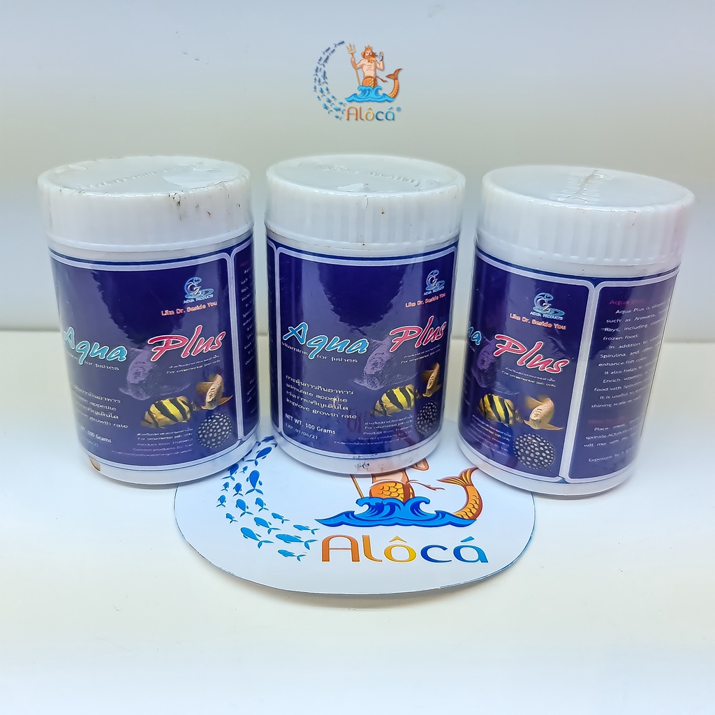 CZ13 - Aqua Plus (Vitamin dành cho cá rồng, cá hổ, cá Sam)