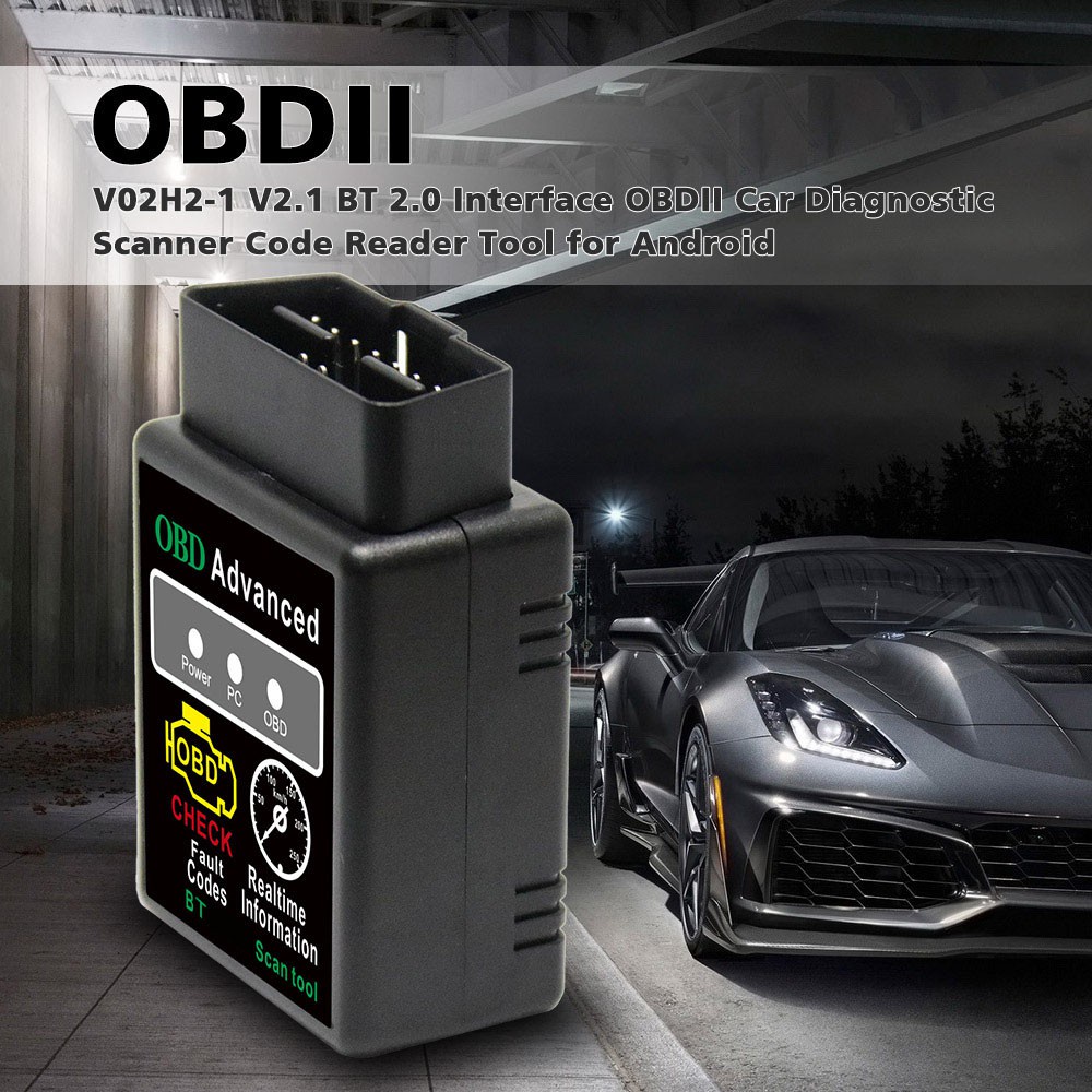 Thiết Bị Chẩn Đoán Lỗi Động Cơ Xe Hơi OBD ELM327 Bluetooth OBD2 OBDII Cho Android PC