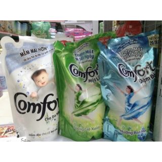 NƯỚC XẢ COMFOR MÀU XANH LÁ 1L9