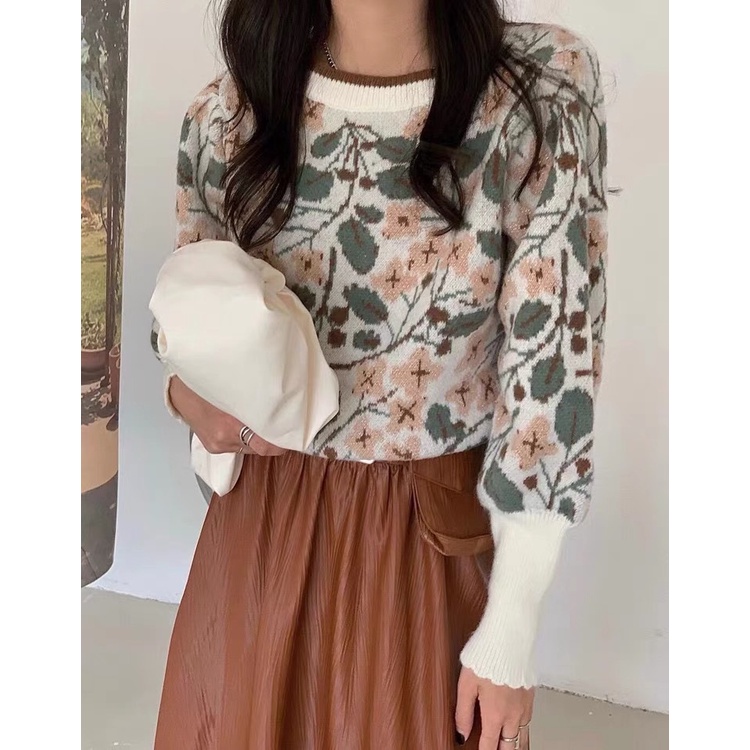 Áo Len Nữ Họa Tiết 797