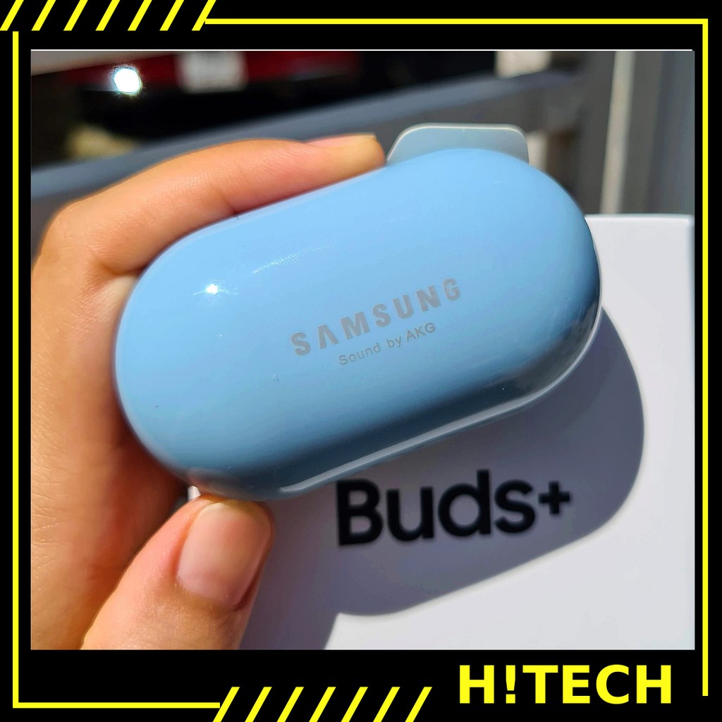 Tai nghe không dây Buds Plus [ Hitech.net ] Tai nghe bluetooth không dây có míc, cảm ứng chạm có sạc không dây