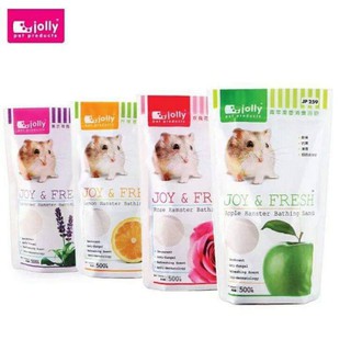 Cát tắm khử mùi Jolly gói lớn 1kg - Đủ mùi