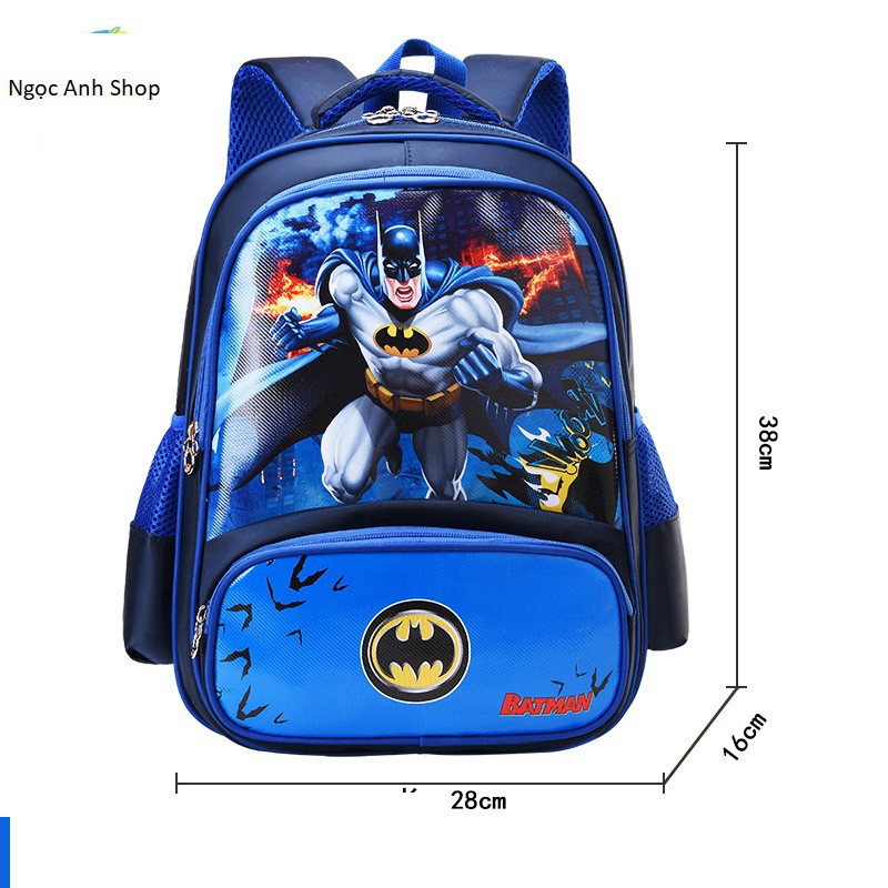 Balo đi học cho bé trai tiểu học siêu nhân nhện,cặp sách cho bé  lớp 1- 5 * bảo hành 12 tháng