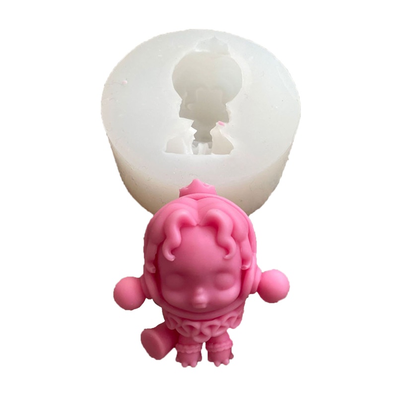 Khuôn Silicone Tạo Hình Làm Nến Hình Lâu Đài Rừng