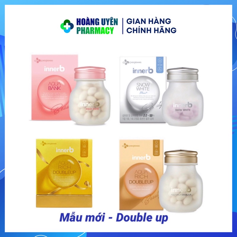 Viên uống cấp nước Innerb Aqua Rich - Nhập khẩu chính ngạch