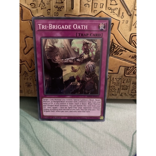 [kn-shop]thẻ bài yugioh: Tri-Brigade Oath: Mp21-En213