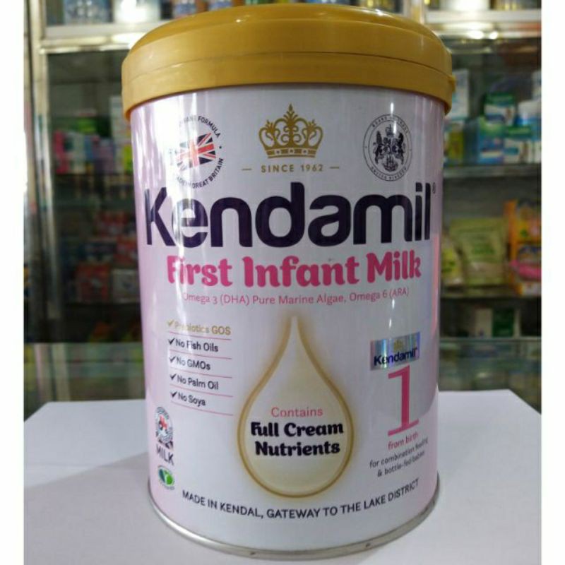 [Mã FMCG8 giảm 8% đơn 500K] Sữa kendamil số 1 lọ 900g hạn 12/2021