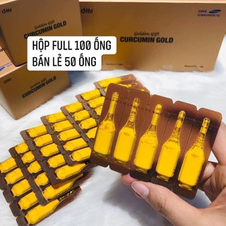 Nghệ Nano Curcumin Gold Hàn Quốc 100 Ống đẹp da, giữ dáng, chống lão hóa CHÍNH HÃNG