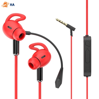 AK-P9 Gaming Headset Wired Earphone mic 3D Stereo Game Audio Computer Notebook Universal with Dual Microphone