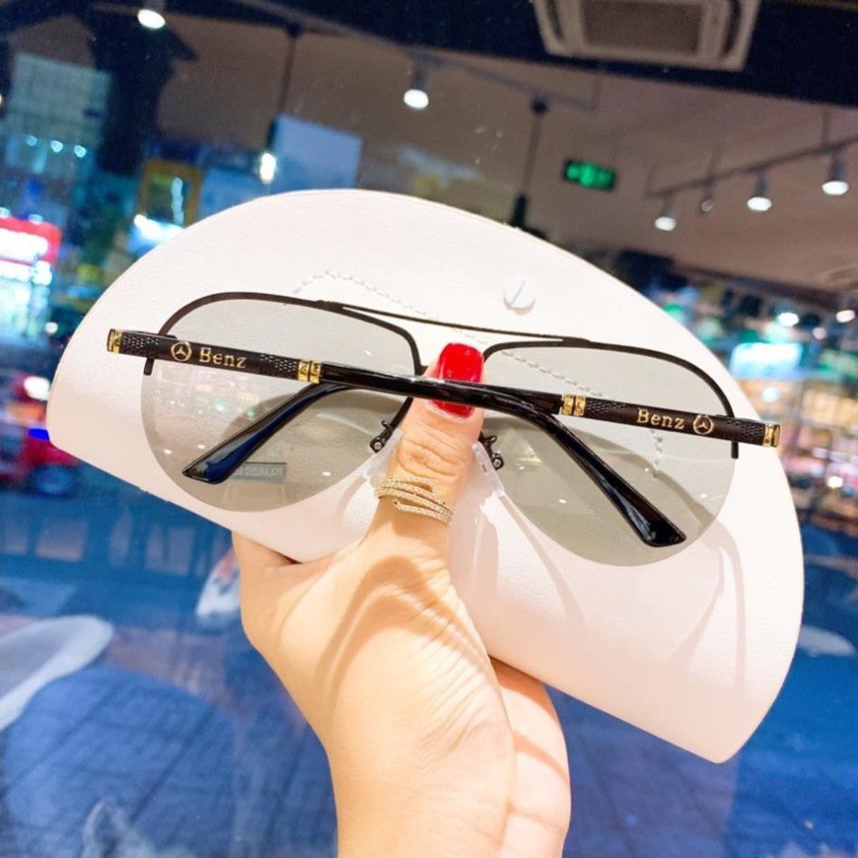 Mắt kính mát nam đổi màu dùng cả ngày và đêm tròng Polaroid chống tia UV - Kính mát nam đổi màu cao cấp BDMER767 | BigBuy360 - bigbuy360.vn
