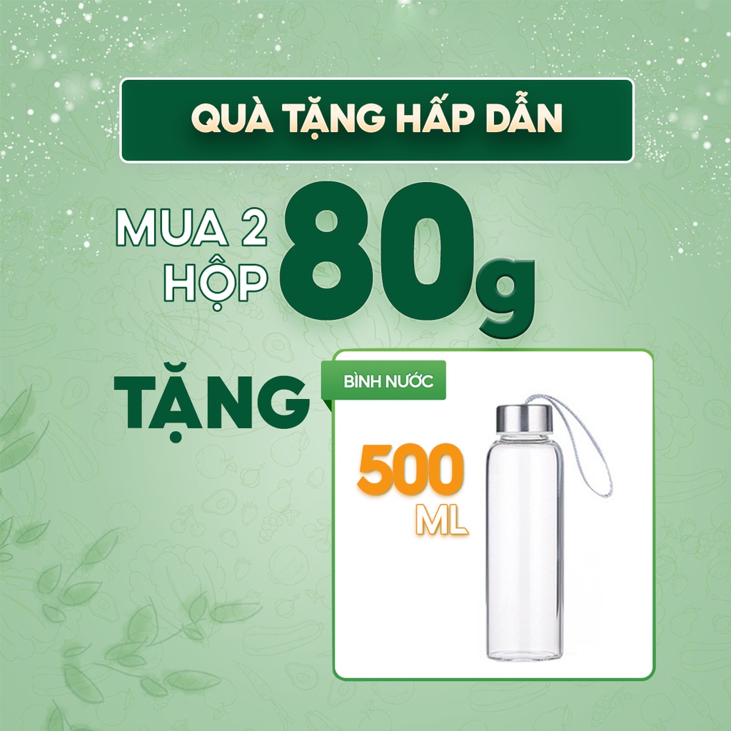 [Mã BMBAU50 giảm 7% đơn 99K] Bột Bí Đỏ CAMIFARM Bột Rau Củ Hữu Cơ Nguyên Chất 100% Túi 80G