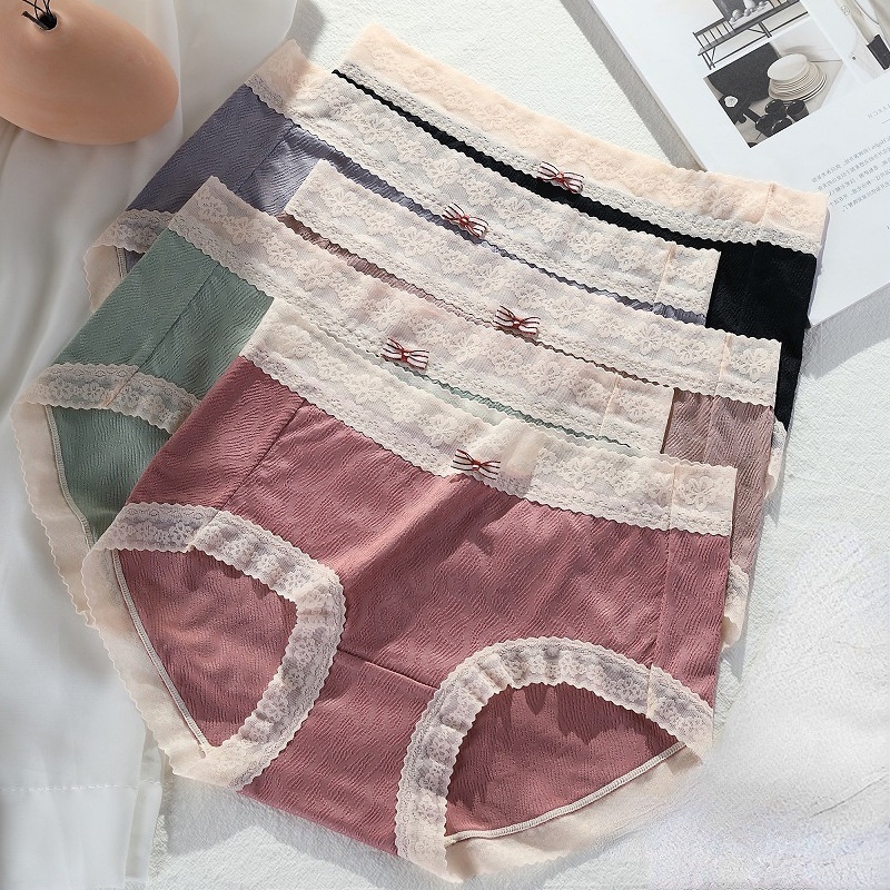 40-100kg quần lót nữ đẹp quần lót nữ cotton quần lót ren nữ 70kg 80kg 90kg 100kg