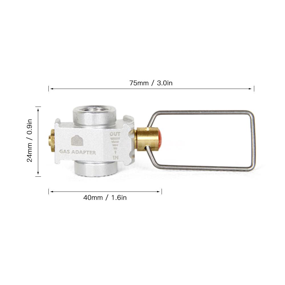 Van Chuyển Đổi Bình Gas Plus Tiện Dụng Cho Cắm Trại