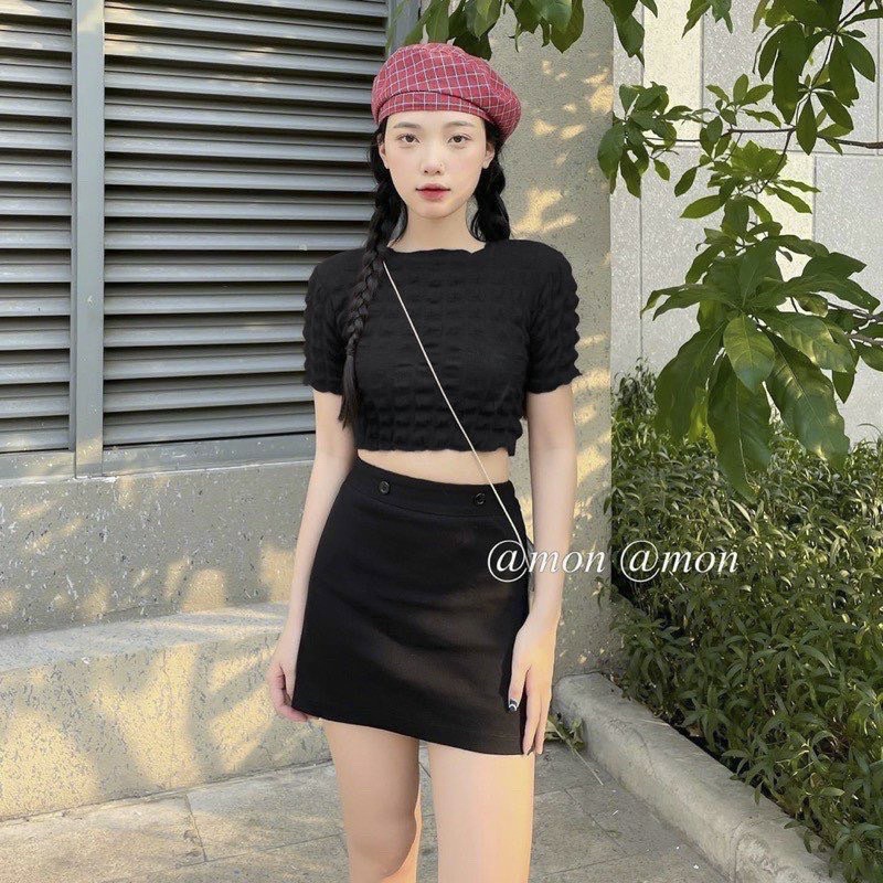 Áo xốp to tay ngắn