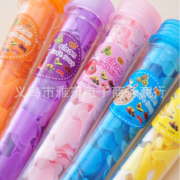 Viên xà phòng di động dùng một lần để vệ sinh và rửa tay