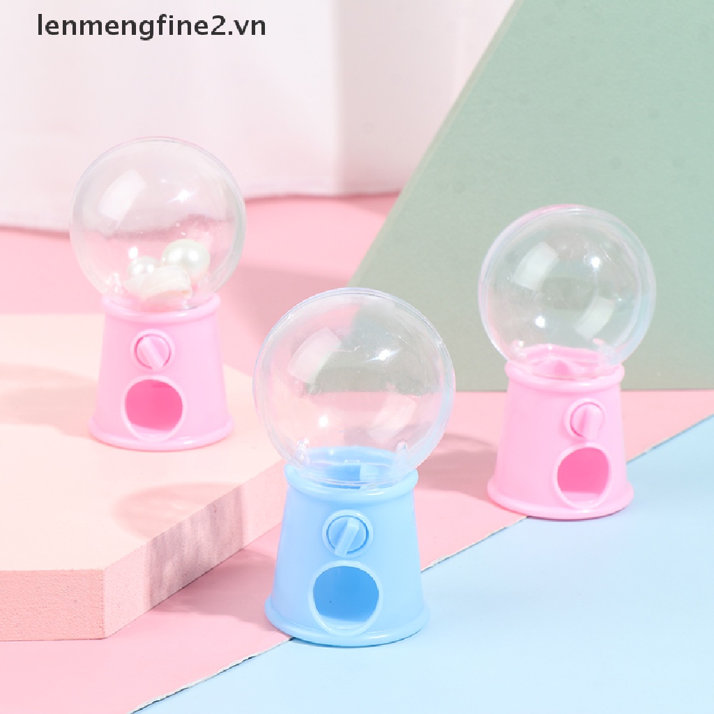 Mini Candy Machine Bubble Gumball Dispenser Coin Bank Kids Toy Chrismas Gifts