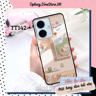 Ốp lưng Vivo Y02s / Y16 4G / Y22S / Y55 2022 hình vintage phong cách Retro cổ điển lưng cứng viền dẻo bảo vệ camera.