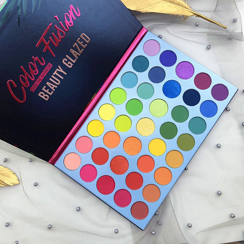 [Hàng mới về] Bảng phấn mắt Beauty Glazed 39 màu chống thấm nước không nhòe lâu trôi