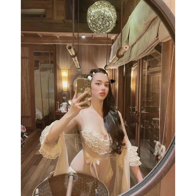 Choàng Ngủ Sexy ,Váy Ngủ Jum Phối Ren Tầng, Đầm Mặc Nhà Quyến Rũ Cho Các Nàng Từ 40-54kg. | BigBuy360 - bigbuy360.vn