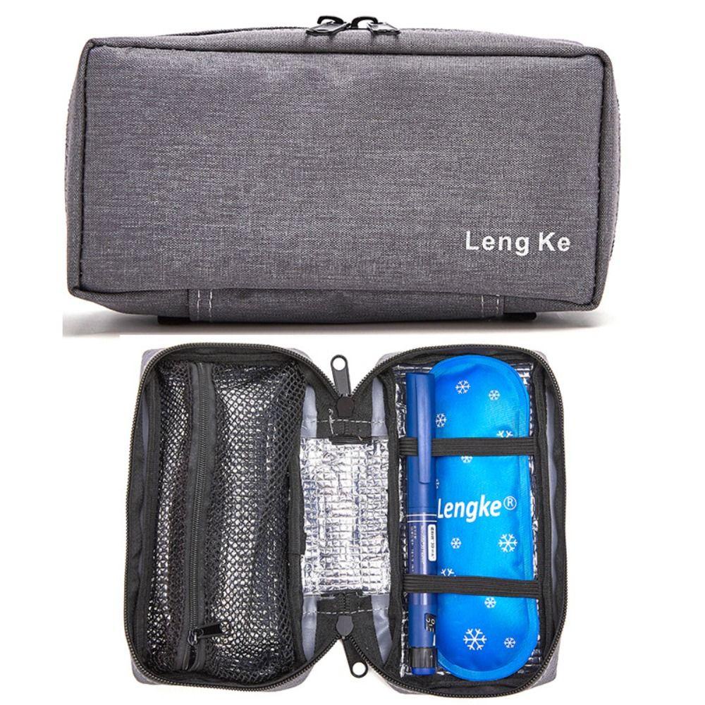 BSUNS Túi Làm Mát Bằng Vải Oxford Insulin Không Cần Gel