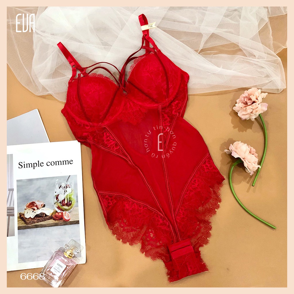 Bodysuit lưới cài lưng kèm dây ngực  6668 | BigBuy360 - bigbuy360.vn