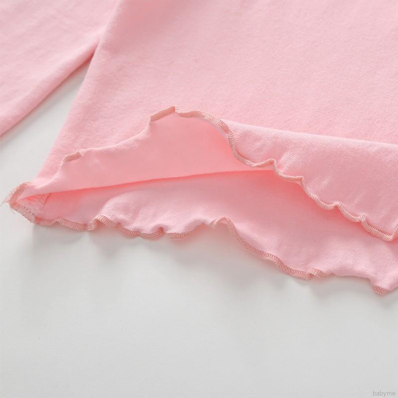 Áo thun tay dài in họa tiết trái cây xinh xắn cho bé gái