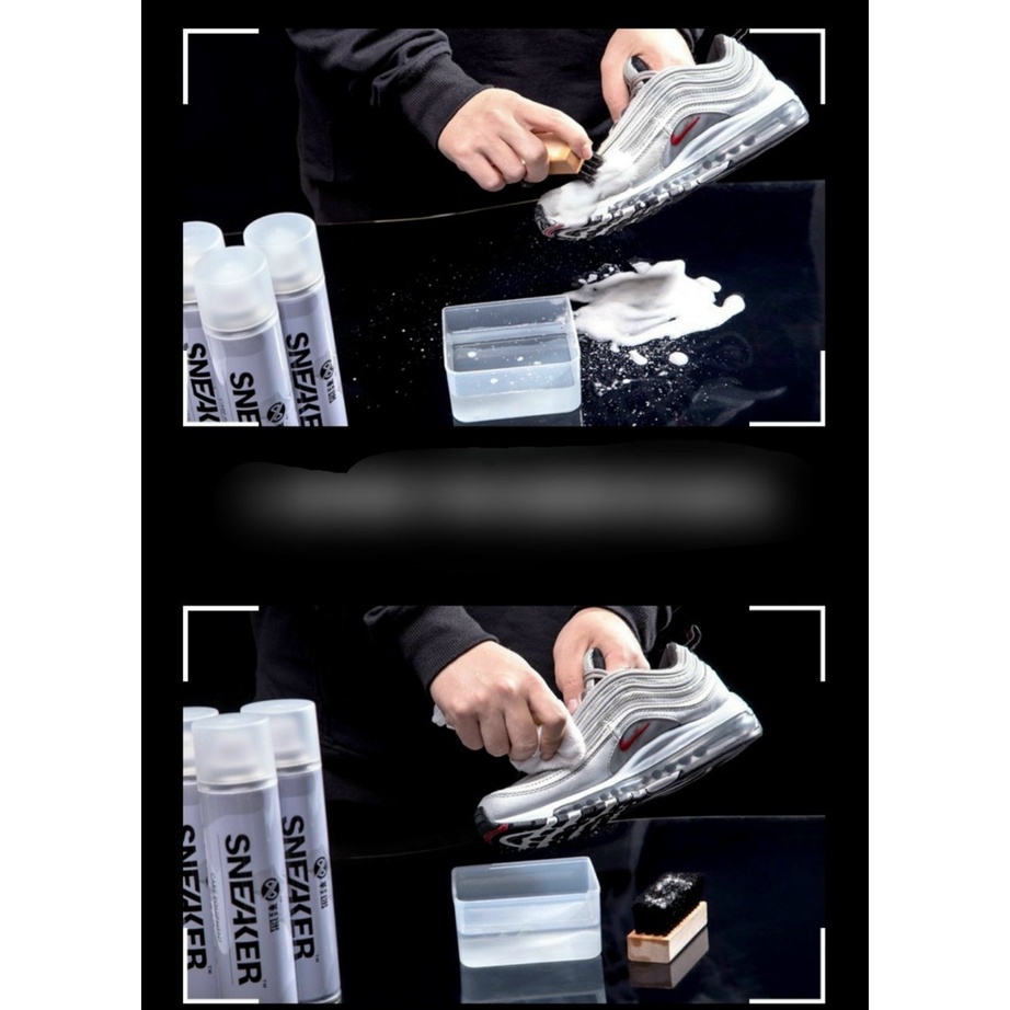 Bình Xịt Bọt Tuyết Vệ Sinh Tẩy Trắng Giày Sneaker 300ml
