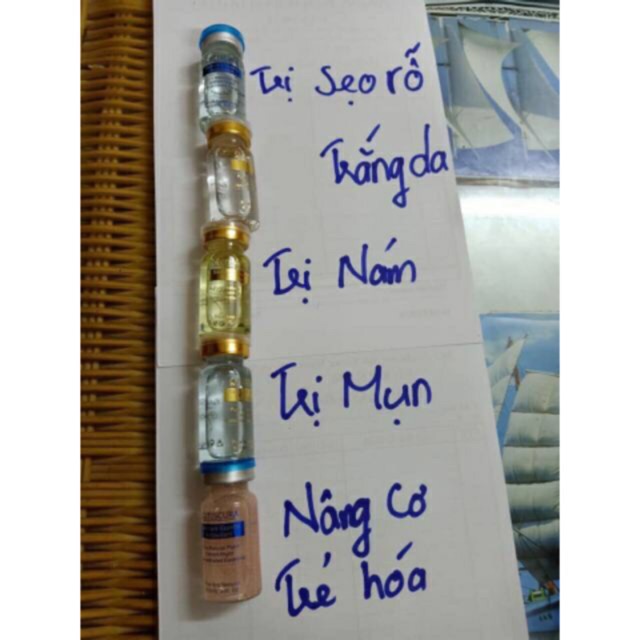 Combo 20 lọ tế bào gốc cutiscura (  nám,trắng da,mụn,sẹo rỗ)