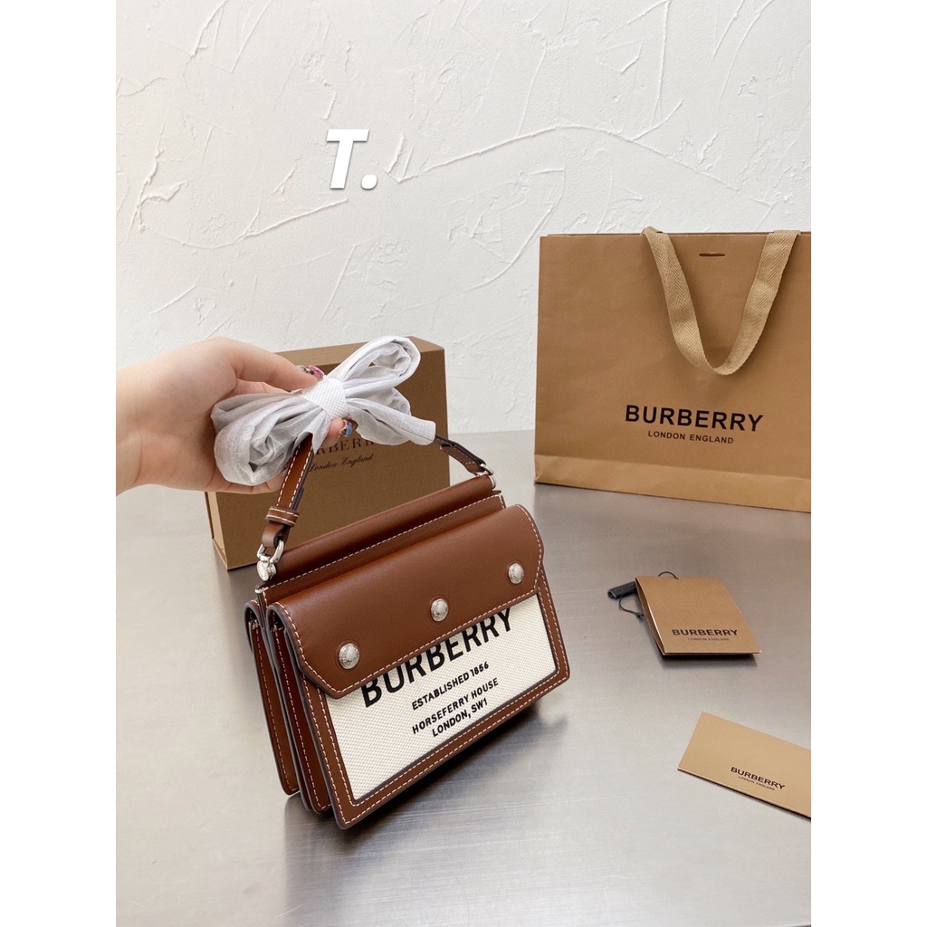Túi Đeo Chéo Burberry Thời Trang Sang Trọng Cho Nam Nữ