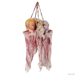 Phụ Kiện Treo Trang Trí Halloween Hình Đầu Lâu Kinh Dị