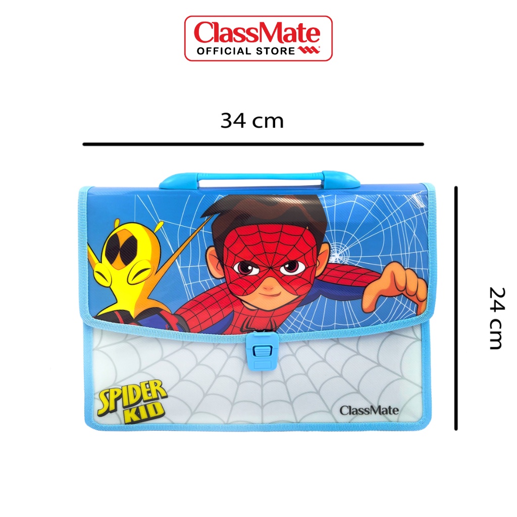 Cặp Nhựa CLASSMATE 2 Ngăn Cho Bé Hình Siêu Nhân SB05-SK