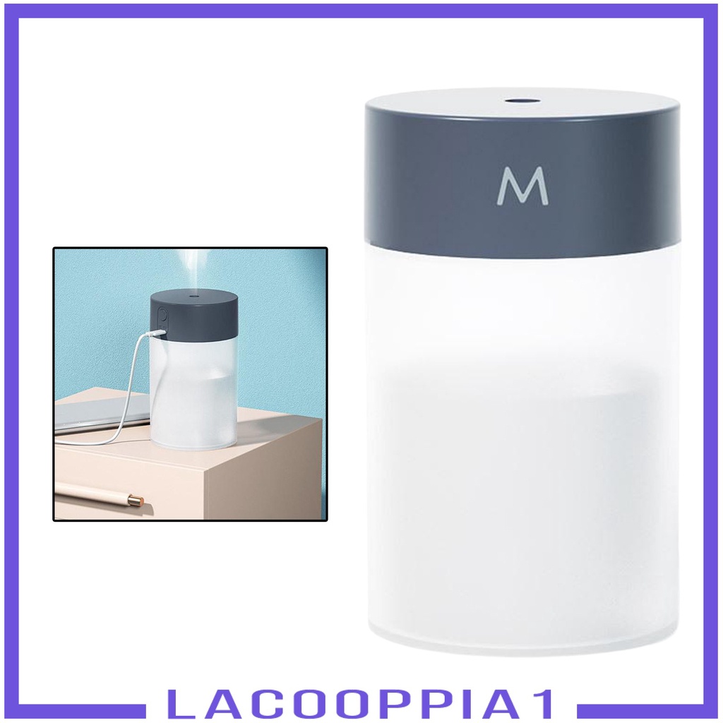 Máy Phun Sương Tạo Độ Ẩm Lacooppia1 260ML Bằng Sóng Siêu Âm Để Bàn / Xe Hơi / Phòng Ngủ