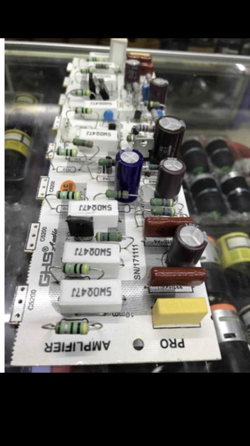 Mạch công suất 8 sò của GHS