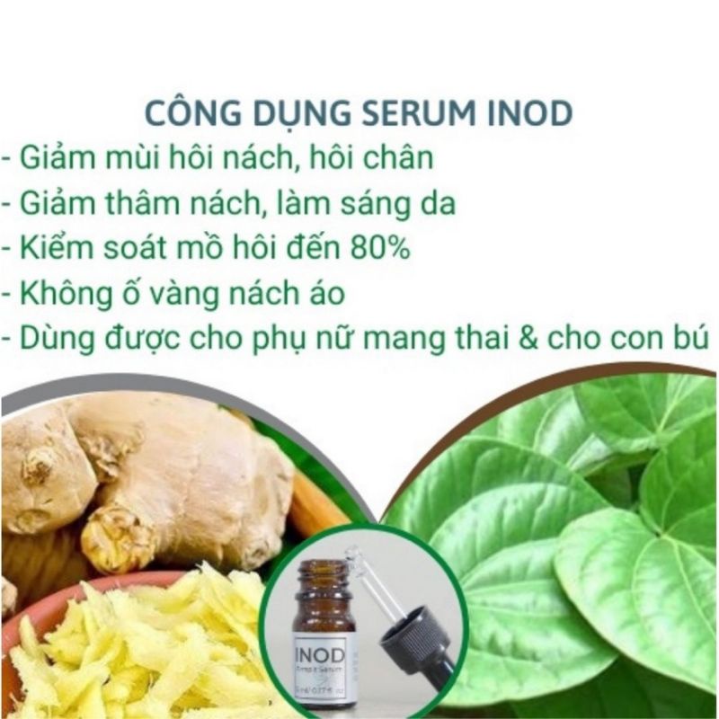 Serum Hôi Nách INOD Huyền Phi, Serum Khử Mùi Hôi Nách Huyền Phi 5ml