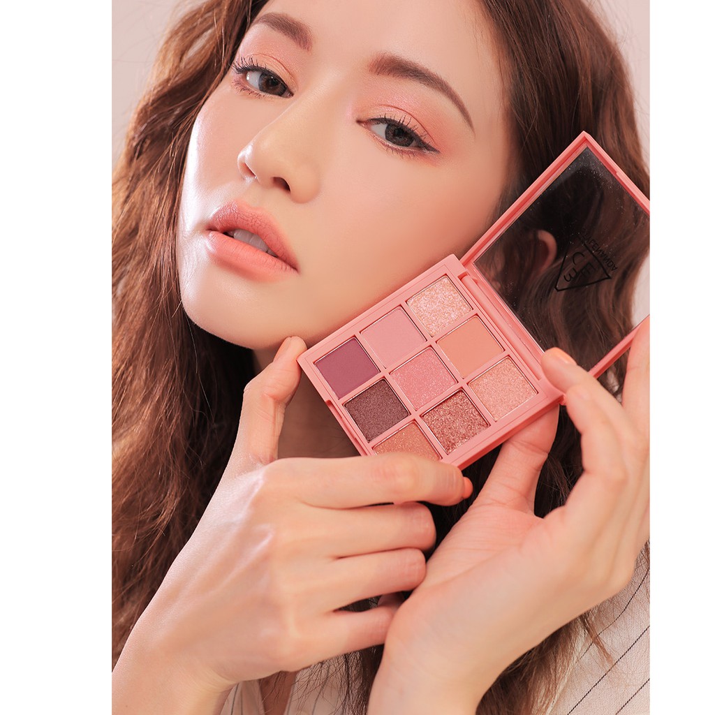 [CHÍNH HÃNG 100%] Bảng Phấn Mắt 9 Ô 3CE Multi Eye Color Palette #Beach Muse