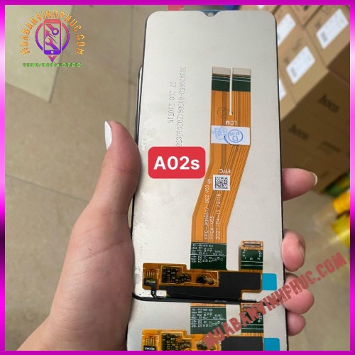 MÀN HÌNH SAMSUNG A03S / A02S 2020 / A025 / A03 NGUYÊN BỘ (MÀU ĐEN) - MBVP.COM
