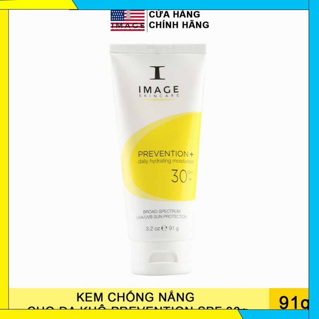 Kem chống nắng dành cho da khô Image Skincare PREVENTION+ Daily Hydrating Moisturizer +SPF30 91g