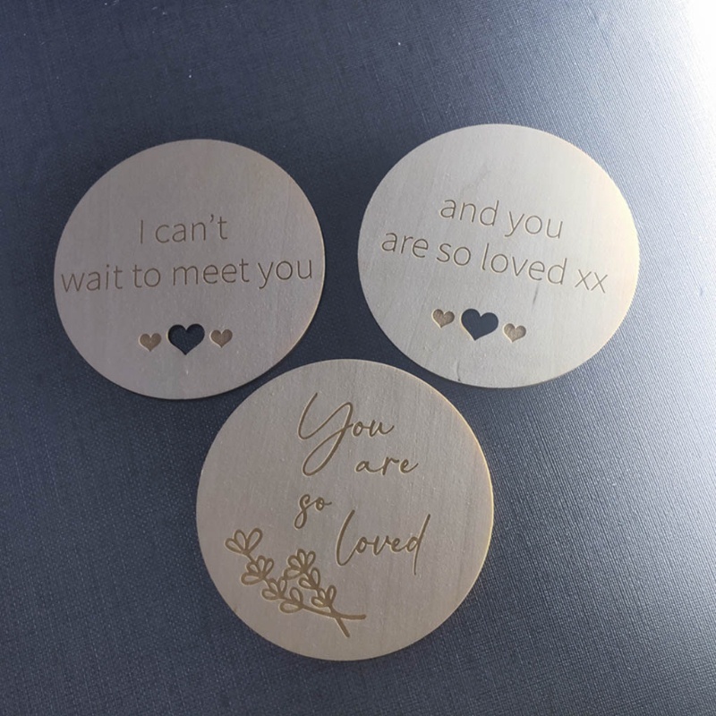 Set 15 Tấm Thẻ Ghi Âm Phát Triển Theo Tháng Làm Phụ Kiện Chụp Ảnh Kỷ Niệm Cho Bé Sơ Sinh