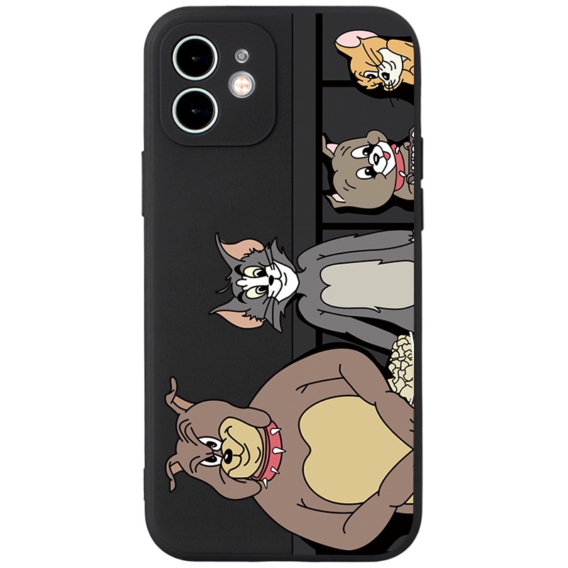 Ốp lưng JURSUE chống bẩn hoạt hình dễ thương đẹp cho iPhone 13 12 11 Pro Max SE 2020 X XR XS ip 8 7 6 6S Plus kute Y92