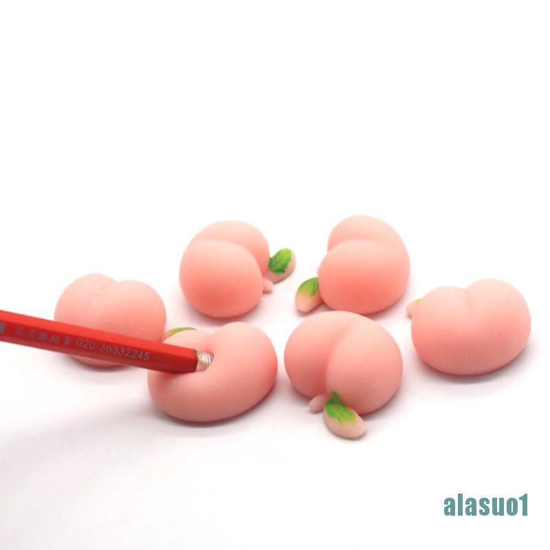 Mềm Đồ Chơi Xốp Squishy Giảm Stress Hình Quả Đào Dễ Thương Cho Bé